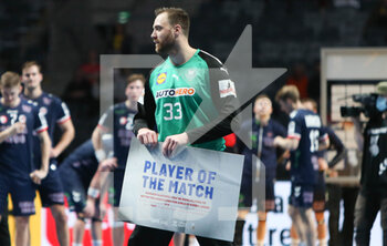 29/01/2023 - Andreas Wolff of Germany, player of the match during the IHF Men's World Championship 2023, Placement matches 5-6, Handball match between Germany and Norway on January 29, 2023 at Tele2 Arena in Stockholm, Sweden - HANDBALL - IHF MEN'S WORLD CHAMPIONSHIP 2023 - GERMANY V NORWAY - PALLAMANO - ALTRO