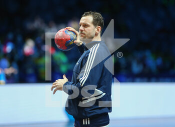 29/01/2023 - Kentin Mahe of France ahead of the IHF Men's World Championship 2023, Final Handball match between France and Denmark on January 29, 2023 at Tele2 Arena in Stockholm, Sweden - HANDBALL - IHF MEN'S WORLD CHAMPIONSHIP 2023 - FINAL - FRANCE V DENMARK - PALLAMANO - ALTRO