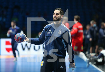 29/01/2023 - Remi Desbonnet of France ahead of the IHF Men's World Championship 2023, Final Handball match between France and Denmark on January 29, 2023 at Tele2 Arena in Stockholm, Sweden - HANDBALL - IHF MEN'S WORLD CHAMPIONSHIP 2023 - FINAL - FRANCE V DENMARK - PALLAMANO - ALTRO