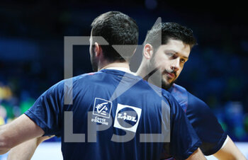 29/01/2023 - Nicolas Tournat of France ahead of the IHF Men's World Championship 2023, Final Handball match between France and Denmark on January 29, 2023 at Tele2 Arena in Stockholm, Sweden - HANDBALL - IHF MEN'S WORLD CHAMPIONSHIP 2023 - FINAL - FRANCE V DENMARK - PALLAMANO - ALTRO