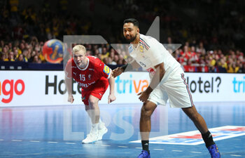 29/01/2023 - Melvin Richardson of France during the IHF Men's World Championship 2023, Final Handball match between France and Denmark on January 29, 2023 at Tele2 Arena in Stockholm, Sweden - HANDBALL - IHF MEN'S WORLD CHAMPIONSHIP 2023 - FINAL - FRANCE V DENMARK - PALLAMANO - ALTRO