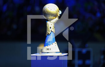 29/01/2023 - Trophy during the IHF Men's World Championship 2023, Final Handball match between France and Denmark on January 29, 2023 at Tele2 Arena in Stockholm, Sweden - HANDBALL - IHF MEN'S WORLD CHAMPIONSHIP 2023 - FINAL - FRANCE V DENMARK - PALLAMANO - ALTRO