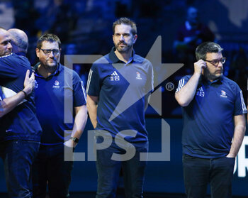 29/01/2023 - Coach Guillaume Gille of France during the IHF Men's World Championship 2023, Final Handball match between France and Denmark on January 29, 2023 at Tele2 Arena in Stockholm, Sweden - HANDBALL - IHF MEN'S WORLD CHAMPIONSHIP 2023 - FINAL - FRANCE V DENMARK - PALLAMANO - ALTRO