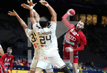 29/01/2023 - Zoltan Szita of Hungary during the IHF Men's World Championship 2023, Placement matches 7-8, Handball match between Egypt and Hungary on January 29, 2023 at Tele2 Arena in Stockholm, Sweden - HANDBALL - IHF MEN'S WORLD CHAMPIONSHIP 2023 - EGYPT V HUNGARY - PALLAMANO - ALTRO