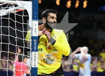 29/01/2023 - Rodrigo Corrales Rodal of Spain during the IHF Men's World Championship 2023, Placement matches 3-4, Handball match between Sweden and Spain on January 29, 2023 at Tele2 Arena in Stockholm, Sweden - HANDBALL - IHF MEN'S WORLD CHAMPIONSHIP 2023 - SWEDEN V SPAIN - PALLAMANO - ALTRO