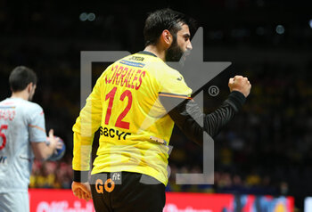 29/01/2023 - Rodrigo Coralles Rodal of Spain during the IHF Men's World Championship 2023, Placement matches 3-4, Handball match between Sweden and Spain on January 29, 2023 at Tele2 Arena in Stockholm, Sweden - HANDBALL - IHF MEN'S WORLD CHAMPIONSHIP 2023 - SWEDEN V SPAIN - PALLAMANO - ALTRO