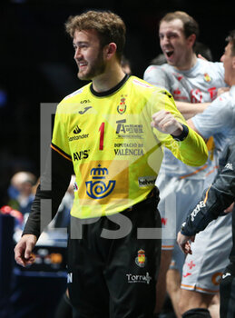 29/01/2023 - Gonzalo Perez de Vargas Moreno of Spain during the IHF Men's World Championship 2023, Placement matches 3-4, Handball match between Sweden and Spain on January 29, 2023 at Tele2 Arena in Stockholm, Sweden - HANDBALL - IHF MEN'S WORLD CHAMPIONSHIP 2023 - SWEDEN V SPAIN - PALLAMANO - ALTRO