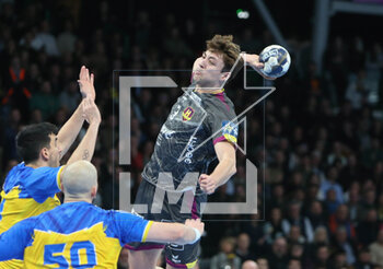 23/02/2023 - Thibaud Briet of Nantes during the EHF Champions League Handball match between HBC Nantes and Lomza Vive Kielce on February 23, 2023 at H Arena in Nantes, France - HANDBALL - CHAMPIONS LEAGUE - NANTES V KIELCE - PALLAMANO - ALTRO