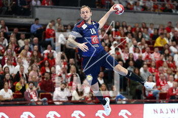 08/03/2023 - Valentin Porte of France during the Men's EHF Euro 2024, Qualifiers Handball match between Poland and France on March 8, 2023 at ERGO Arena in Gdansk, Poland - HANDBALL - MEN'S EHF EURO 2024 - QUALIFIERS - POLAND V FRANCE - PALLAMANO - ALTRO