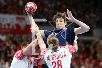 08/03/2023 - Thibaud Briet of France during the Men's EHF Euro 2024, Qualifiers Handball match between Poland and France on March 8, 2023 at ERGO Arena in Gdansk, Poland - HANDBALL - MEN'S EHF EURO 2024 - QUALIFIERS - POLAND V FRANCE - PALLAMANO - ALTRO