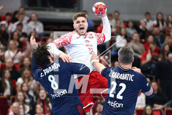 08/03/2023 - Szymon Dzialakiewicz of Poland during the Men's EHF Euro 2024, Qualifiers Handball match between Poland and France on March 8, 2023 at ERGO Arena in Gdansk, Poland - HANDBALL - MEN'S EHF EURO 2024 - QUALIFIERS - POLAND V FRANCE - PALLAMANO - ALTRO