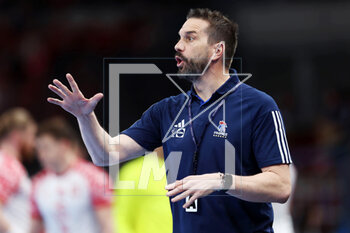 08/03/2023 - Coach Guillaume Gille of France during the Men's EHF Euro 2024, Qualifiers Handball match between Poland and France on March 8, 2023 at ERGO Arena in Gdansk, Poland - HANDBALL - MEN'S EHF EURO 2024 - QUALIFIERS - POLAND V FRANCE - PALLAMANO - ALTRO
