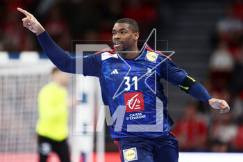 08/03/2023 - Dylan Nahi of France during the Men's EHF Euro 2024, Qualifiers Handball match between Poland and France on March 8, 2023 at ERGO Arena in Gdansk, Poland - HANDBALL - MEN'S EHF EURO 2024 - QUALIFIERS - POLAND V FRANCE - PALLAMANO - ALTRO