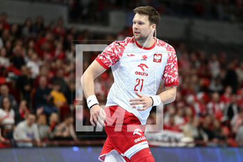 08/03/2023 - Kamil Syprzak of Poland during the Men's EHF Euro 2024, Qualifiers Handball match between Poland and France on March 8, 2023 at ERGO Arena in Gdansk, Poland - HANDBALL - MEN'S EHF EURO 2024 - QUALIFIERS - POLAND V FRANCE - PALLAMANO - ALTRO