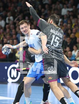 2023-03-29 - Dmitrij Zytnikow of Orlen Wisla Plock during the EHF Champions League, Play-offs Handball match between HBC Nantes and Orlen Wisla Plock on March 29, 2023 at H Arena in Nantes, France - HANDBALL - CHAMPIONS LEAGUE - NANTES V WISLA PLOCK - HANDBALL - OTHER SPORTS