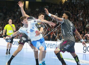 2023-03-29 - Dmitrij Zytnikow of Orlen Wisla Plock during the EHF Champions League, Play-offs Handball match between HBC Nantes and Orlen Wisla Plock on March 29, 2023 at H Arena in Nantes, France - HANDBALL - CHAMPIONS LEAGUE - NANTES V WISLA PLOCK - HANDBALL - OTHER SPORTS