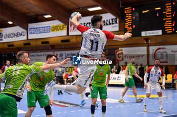 2023-05-10 - Umberto Bronzo of Raimond Sassari
Brixen Handball - Raimond Handball Sassari
FIGH Serie A Mascile 2022-2023
Semifinale Playoff Gara3
Bressanone, 10/05/2023
Foto di Luigi Canu - PLAYOFF - SEMIFINALE - SSV BRIXEN VS RAIMOND SASSARI G3 - HANDBALL - OTHER SPORTS