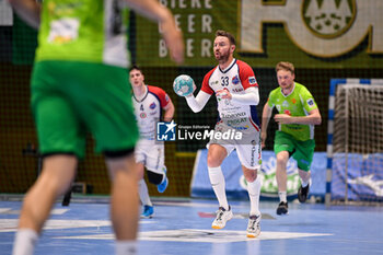 2023-05-10 - Bruno Brzic of Raimond Sassari
Brixen Handball - Raimond Handball Sassari
FIGH Serie A Mascile 2022-2023
Semifinale Playoff Gara3
Bressanone, 10/05/2023
Foto di Luigi Canu - PLAYOFF - SEMIFINALE - SSV BRIXEN VS RAIMOND SASSARI G3 - HANDBALL - OTHER SPORTS