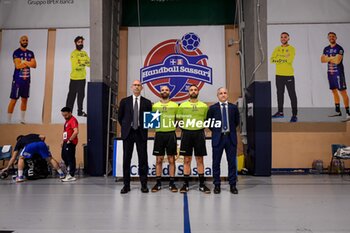 2023-05-13 - Arbitro, Referee,
Raimond Handball Sassari - Sidea Group Junior Fasano
FIGH Serie A Maschile 2022-2023
Finale Playoff Scudetto Gara1
Sassari, 13/05/2023
Foto di Luigi Canu - PLAYOFF FINAL - RAIMOND SASSARI VS JUNIOR FASANO G1 - HANDBALL - OTHER SPORTS