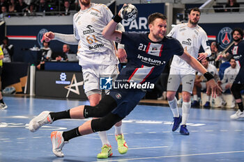 2023-05-17 - Kamil SYPRZAK of PSG during the EHF Champions League, Quarter-finals, 2nd leg handball match between Paris Saint-Germain and THW Kiel on May 17, 2023 at Pierre de Coubertin stadium in Paris, France - HANDBALL - CHAMPIONS LEAGUE - PARIS SG V KIEL - HANDBALL - OTHER SPORTS