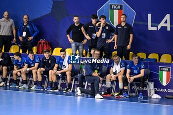 2023-11-05 - Riccardo Trillini
Italia Italy - Turchia Turkey Turkiye
IHF - EHF MEN’S WORLD CHAMPIONSHIP 2025
Qualification Europe Phase 1
Chieti, 05/11/2023
Foto di Luigi Canu - FIGH - WORLD CUP QUALIFIERS - ITALY VS TüRKIYE - HANDBALL - OTHER SPORTS