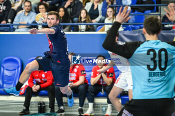 2023-11-22 - Luc STEINS of PSG during the Machineseeker EHF Champions League, Group Phase, handball match between Paris Saint-Germain and Kolstad on November 22, 2023 at Pierre de Coubertin stadium in Paris, France - HANDBALL - CHAMPIONS LEAGUE - PARIS SG V KOLSTAD - HANDBALL - OTHER SPORTS