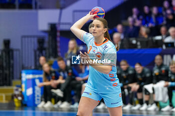 2023-12-06 - Larissa Nusser of the Netherlands during the 26th IHF Women's World Championship 2023, Main Round IV Handball match between Netherlands and Brazil on December 6, 2023 at Arena Nord in Fredrikshavn, Denmark - HANDBALL - IHF WOMEN'S WORLD CHAMPIONSHIP 2023 - NETHERLANDS V BRAZIL - HANDBALL - OTHER SPORTS