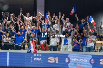 2023-12-17 - Fans of France during the 26th IHF Women's World Championship, Final Handball match between France and Norway on December 17, 2023 at Jyske Bank Boxen in Herning, Denmark - HANDBALL - IHF WOMEN'S WORLD CHAMPIONSHIP 2023 - FINAL - FRANCE V NORWAY - HANDBALL - OTHER SPORTS