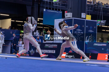 2023-07-23 - Ondarts Lucia (ARG) against Brugger Lilli Maria (AUT) - FIE SENIOR FENCING WORLD CHAMPIONSHIPS - DAY2 - FENCING - OTHER SPORTS