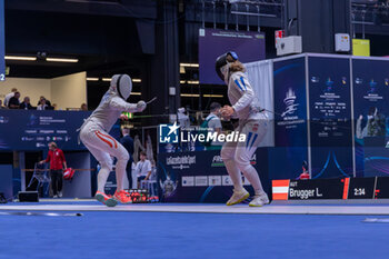 2023-07-23 - Ondarts Lucia (ARG) against Brugger Lilli Maria (AUT) - FIE SENIOR FENCING WORLD CHAMPIONSHIPS - DAY2 - FENCING - OTHER SPORTS