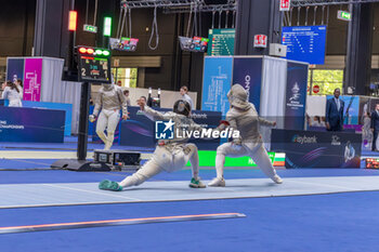 2023-07-24 - Jose Josna Christy (IND) against Hramova Olga A (BUL) - FIE SENIOR FENCING WORLD CHAMPIONSHIPS - DAY3 - FENCING - OTHER SPORTS