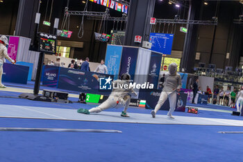2023-07-24 - Jose Josna Christy (IND) against Hramova Olga A (BUL) - FIE SENIOR FENCING WORLD CHAMPIONSHIPS - DAY3 - FENCING - OTHER SPORTS