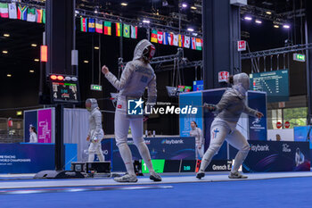 2023-07-24 - Smirnova Anna (AIN) against Grench Eileen (PAN) - FIE SENIOR FENCING WORLD CHAMPIONSHIPS - DAY3 - FENCING - OTHER SPORTS