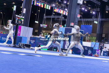 2023-07-24 - Gregorio Rossella (ITA) against Grench Eileen (PAN) - FIE SENIOR FENCING WORLD CHAMPIONSHIPS - DAY3 - FENCING - OTHER SPORTS