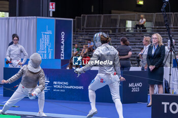 2023-07-24 - Mormile Chiara (ITA) against Bechynova Karolina (CZE) - FIE SENIOR FENCING WORLD CHAMPIONSHIPS - DAY3 - FENCING - OTHER SPORTS
