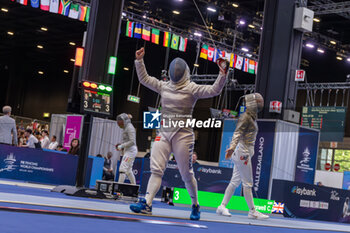 2023-07-27 - Criscio Martina (ITA) against Maxwell Caitlin (GBR) - FIE SENIOR FENCING WORLD CHAMPIONSHIPS - DAY6 - FENCING - OTHER SPORTS