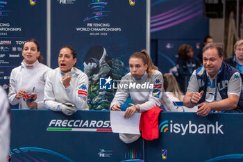 2023-07-28 - Italian team - FIE SENIOR FENCING WORLD CHAMPIONSHIPS - DAY7 - FENCING - OTHER SPORTS