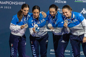 2023-07-28 - Italian team - FIE SENIOR FENCING WORLD CHAMPIONSHIPS - DAY7 - FENCING - OTHER SPORTS