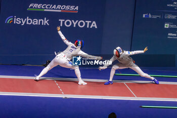 2023-07-29 - Volpi Alice (ITA) against France - FIE SENIOR FENCING WORLD CHAMPIONSHIPS - DAY8 - FENCING - OTHER SPORTS