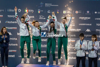 2023-07-30 - Hungary team - FIE SENIOR FENCING WORLD CHAMPIONSHIPS - DAY9 - FENCING - OTHER SPORTS
