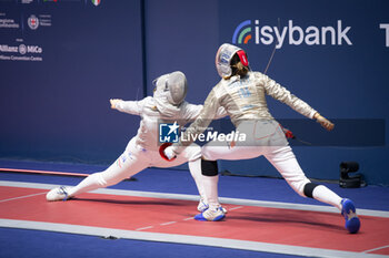 2023-07-30 - Foto Matteo Arnoul 30/07/2023 Milano (Italia) - Sport - 
Campionati Mondiali Seniores di Scherma a Milano. Nella foto:.Ungheria vs Francia. Pics Matteo Arnoul 30th July 2023 Milan (Italy) - Sport - World Senior Fencing Championships in Milan. In the picture: Hungary vs France - FIE SENIOR FENCING WORLD CHAMPIONSHIPS - DAY9 - FENCING - OTHER SPORTS