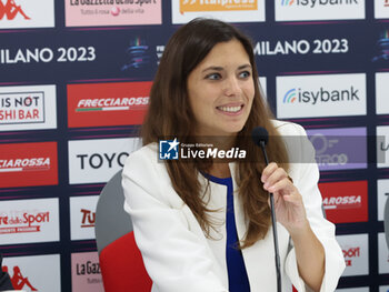 2023-07-30 - FIE Fencing World Championships
Sunday 30-July -2023

Conferenza Stampa

Martina Riva Assesore allo sport di Milano - FIE SENIOR FENCING WORLD CHAMPIONSHIPS - DAY9 - FENCING - OTHER SPORTS