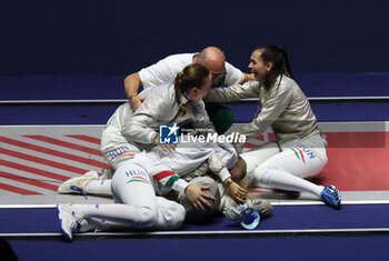 2023-07-30 - FIE Fencing World Championships
Sunday 30-July -2023

Final Woman’s Sabre
Gold Medal Hungary - FIE SENIOR FENCING WORLD CHAMPIONSHIPS - DAY9 - FENCING - OTHER SPORTS