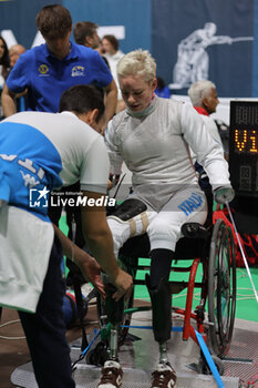 2023-10-07 - Bebe Vio Grandis (taly) vs Pozniak T. (Ukraine) World Paralympic Fencing Championship - PalaTerni - WORLD PARALYMPIC FENCING CHAMPIONSHIP - FENCING - OTHER SPORTS