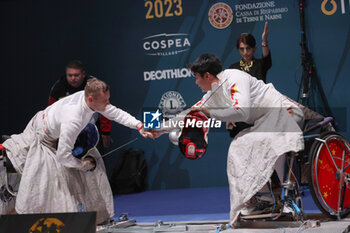 2023-10-07 - Gilliver P. (Gran Bretagna) vs Tan J. (Cina)
World Paralympic Fencing Championship -
PalaTerni - WORLD PARALYMPIC FENCING CHAMPIONSHIP - FENCING - OTHER SPORTS