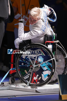 2023-10-07 - Bebe Vio Grandis (taly)
World Paralympic Fencing Championship -
PalaTerni - WORLD PARALYMPIC FENCING CHAMPIONSHIP - FENCING - OTHER SPORTS