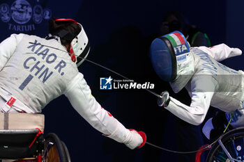 2023-10-07 - Bebe Vio Grandis (taly) wins gold vs Rong Xiao (Cina)
World Paralympic Fencing Championship -
PalaTerni 07 October 2023 - WORLD PARALYMPIC FENCING CHAMPIONSHIP - FENCING - OTHER SPORTS