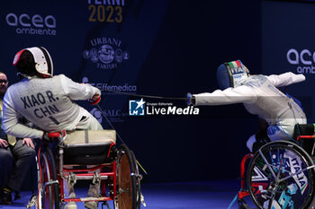 2023-10-07 - Bebe Vio Grandis (taly) wins gold vs Rong Xiao (Cina)
World Paralympic Fencing Championship -
PalaTerni 07 October 2023 - WORLD PARALYMPIC FENCING CHAMPIONSHIP - FENCING - OTHER SPORTS