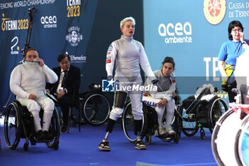 2023-10-08 - Bebe Vio Grandis (ITA) 
team semi-final qualifiers
World Paralympic Fencing Championship -
PalaTerni 08 October 2023 - WORLD PARALYMPIC FENCING CHAMPIONSHIP - FENCING - OTHER SPORTS