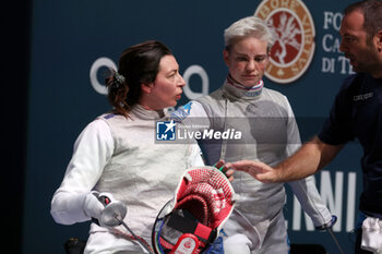 2023-10-08 - Bebe Vio Grandis and Mogos (ITA) 
women's team competition
World Paralympic Fencing Championship -
PalaTerni 08 October 2023 - WORLD PARALYMPIC FENCING CHAMPIONSHIP - FENCING - OTHER SPORTS